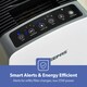 image 10 of GEEPAS  2-in-1 Digital Air Purifier & Humidifier | White
