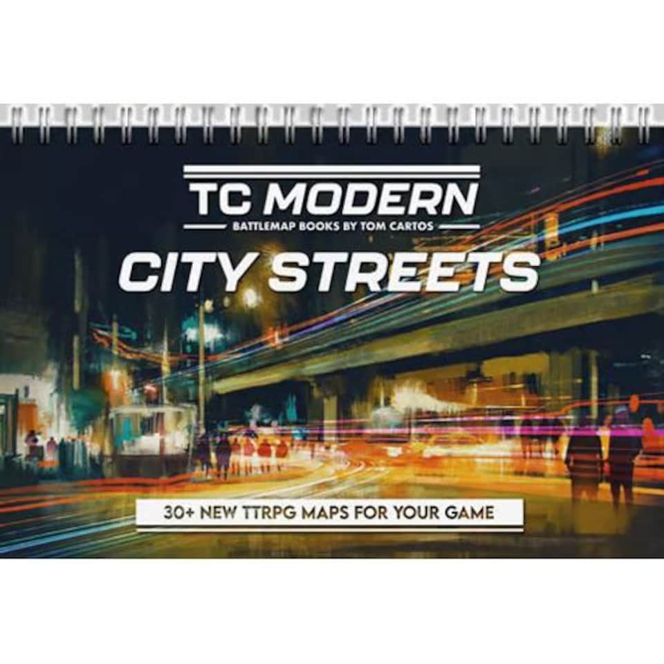 City Street Battlemap Book