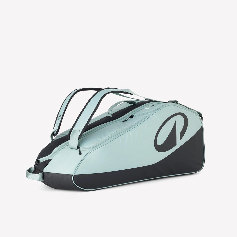 image 1 of Decathlon Insulated 9-Racket Tennis Bag L Pro - Green/Black