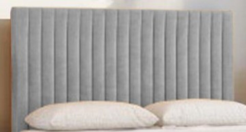 image 1 of Emily Plush Velvet Divan Bed Set with Princess Mattress and Headboard