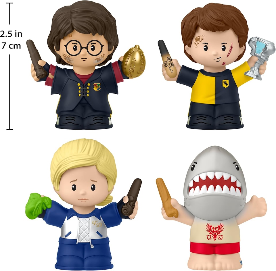 image 1 of Fisher Price  Little People Figure Set Harry Potter
