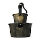 image 6 of Oypla 2 Tier Cascading Barrel Garden Water Pump Fountain Feature