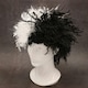 image 6 of Evil Dog Lady Black and White Wig - Messy Wig Black | One Size