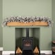 image 2 of 6ft (1.8m) Premier Lightly Flocked Grey Fir Christmas Garland with Mixed Tips