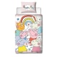 image 1 of Peppa Pig Playful Duvet Cover Set - Pink/Multicoloured - Single Pink | Single