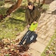 image 3 of Leaf Blower Vacuum & Shredder Mulcher, Electric 3 in 1, Variable Speed,  Large 45L Collection Bag,10m Cable, 3500W