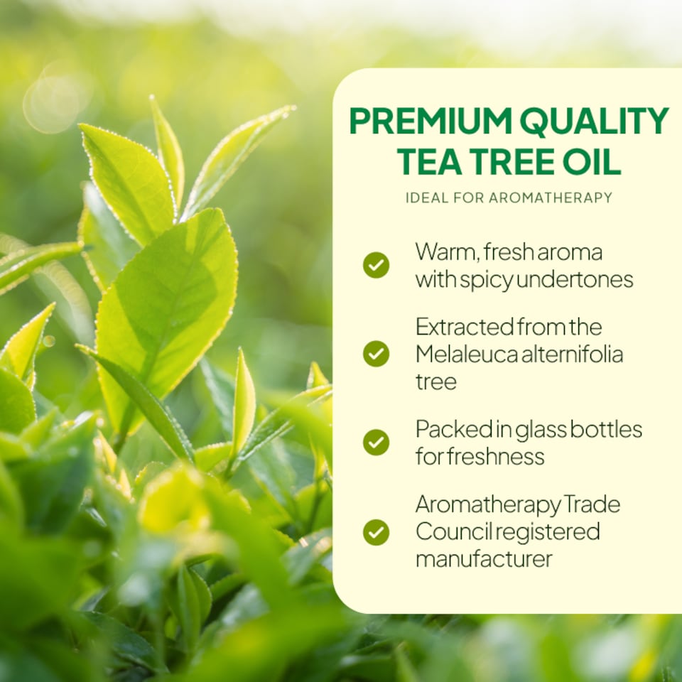 image 1 of Tea Tree Essential Oil - 2 x 10ml bottles