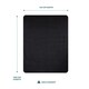 image 5 of Myga Black Fleece Yoga Blanket