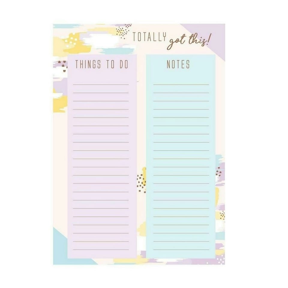 Anker Totally Got This! A4 Notepad - Pastel - One Size