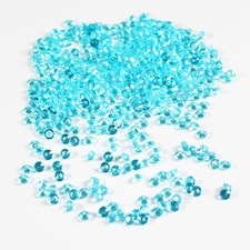 Baby Blue 6mm Tiny Diamonds Premium Table Gems 28g