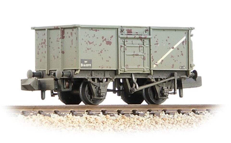Graham Farish 16t Steel Mineral Wagon BR Grey Weathered B161899