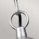 image 2 of Klampenborg 1 Light Outdoor Ceiling Chain Lantern Silver IP44, E27