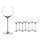 image 3 of Riedel Hand Made Fatto a Mano Oaked Chardonnay Wine Glass Violet