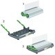 image 4 of GBC Foton 30 Refill Lamination Roll for Refillable Cartridge, 100 Micron, Laminates Up to 190 x A4 Sheets, Gloss Finish, Easy-Load, 4410027,White