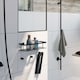 image 2 of Smedbo Black ABS Glass Shower Squeegee