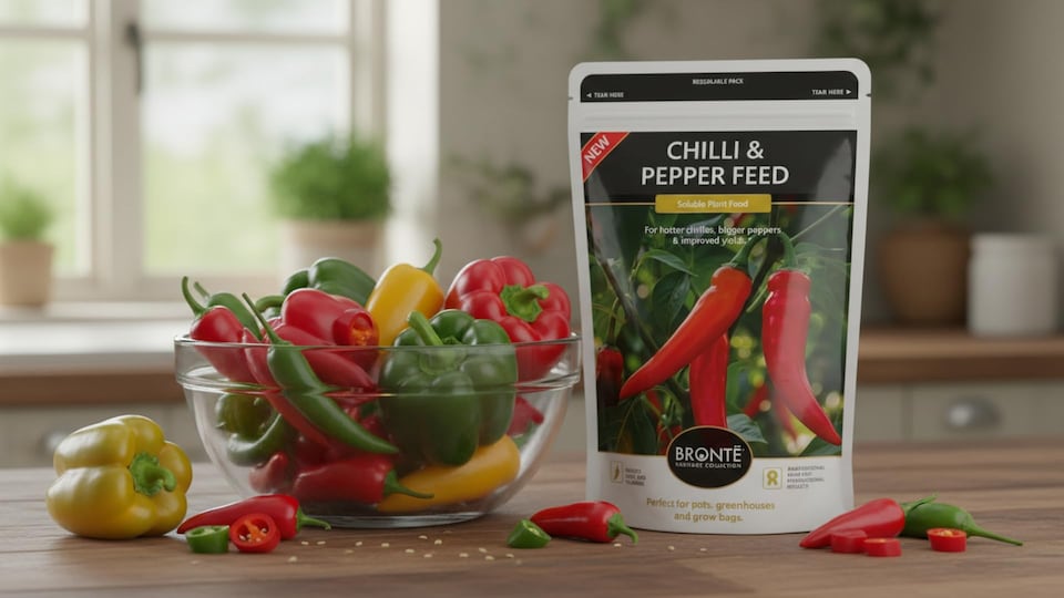 image 1 of Chilli and  Pepper Feed 250g Soluble Plant Food Chillies Bell Peppers and Capsicum Plants