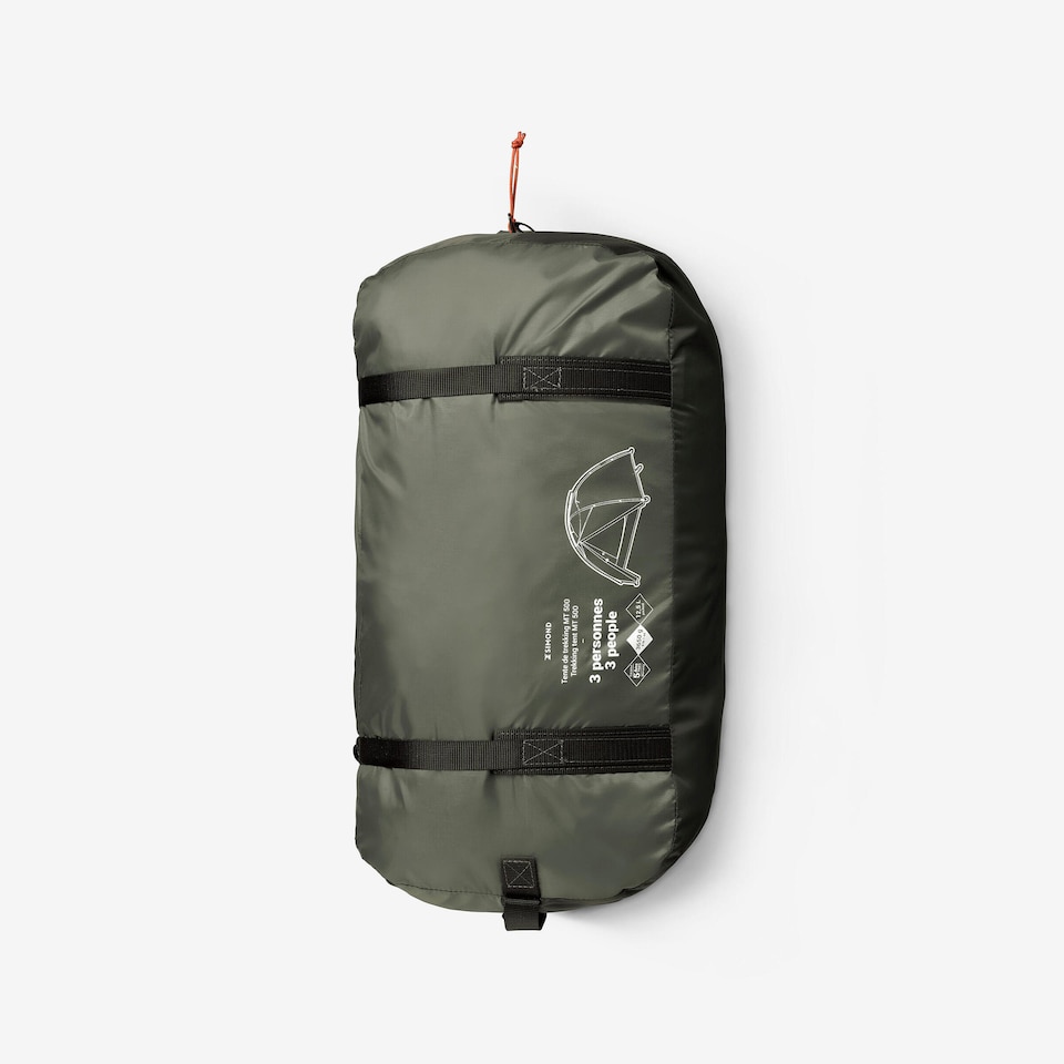 image 1 of Decathlon Three-person trekking dome tent MT500
