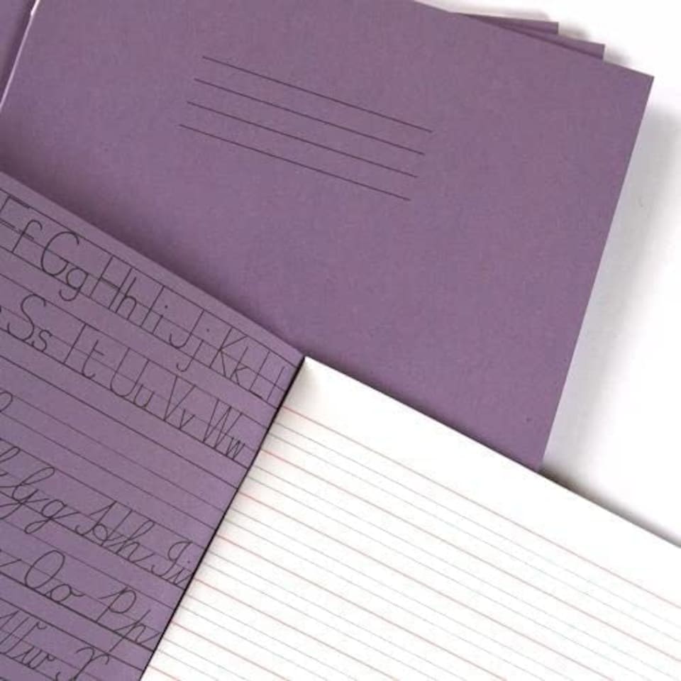 image 1 of Silvine 165 x 203 mm Handwriting Book