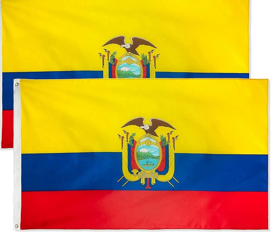 image 1 of Ecuador Flag 5x3ft | Multi