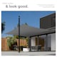image 4 of Shade Sail - rectangular with UV protection 50, water-repellent, grey | Grey | grey | 4 x 4 m | 1