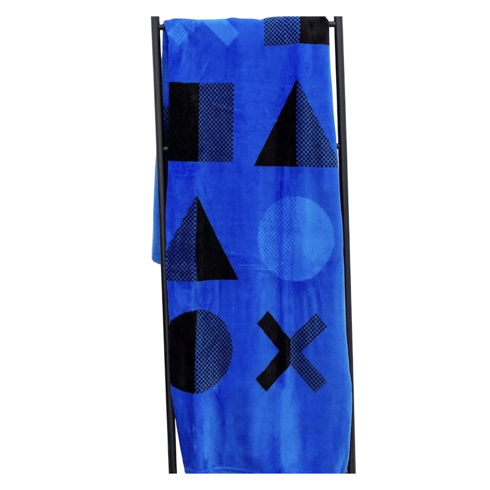 image 1 of Playstation Fleece Dot Blanket