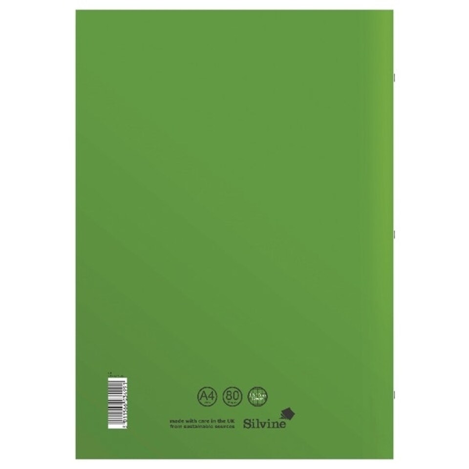 image 1 of Silvine A4 Laboratory Book 1,5,10mm Graph & 7mm Feint