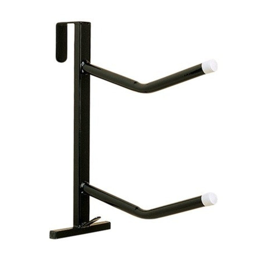 Stubbs Saddle Rack Twin Arm Portable S202 - Black - One Size