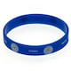 image 2 of Leicester City FC Crest Silicone Wristband - Blue/White - One Size