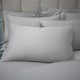 image 2 of Bianca 180 Thread Count Egyptian Cotton Duvet Cover Set | Silver | Silver Grey | Super King