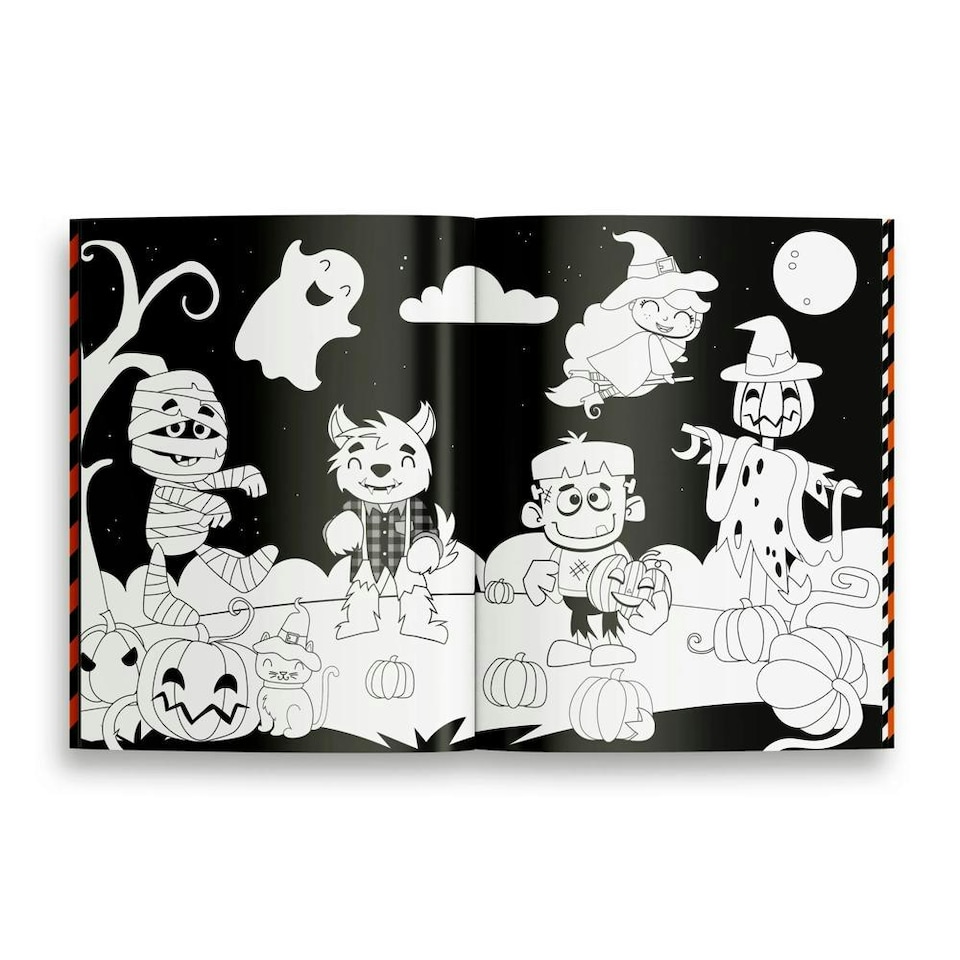 image 1 of Halloween Colouring Book