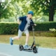 image 2 of AIYAPLAY Kids Scooter, Foldable Kick Scooter w/ Adjustable Handlebar, Black