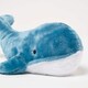 image 4 of Homescapes Blue Whale Door Stopper, Decorative Fabric Door Stop