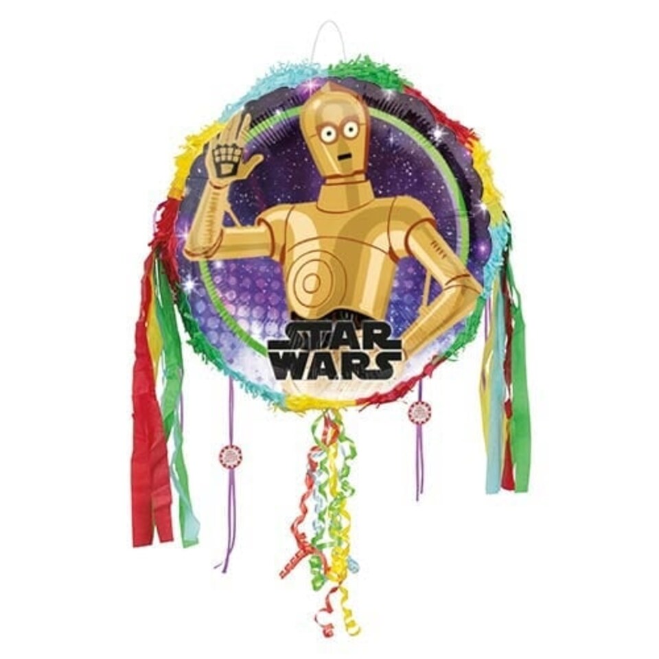 Star Wars C-3PO Pull String Pinata