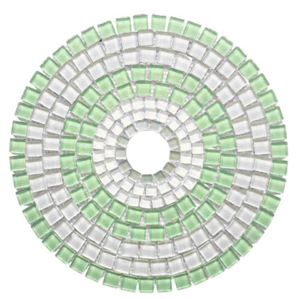 image 1 of Decorative Mosaic for Hydria Water Feature - Green