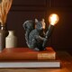 image 2 of Hestia Squirrel with Bulb Lamp