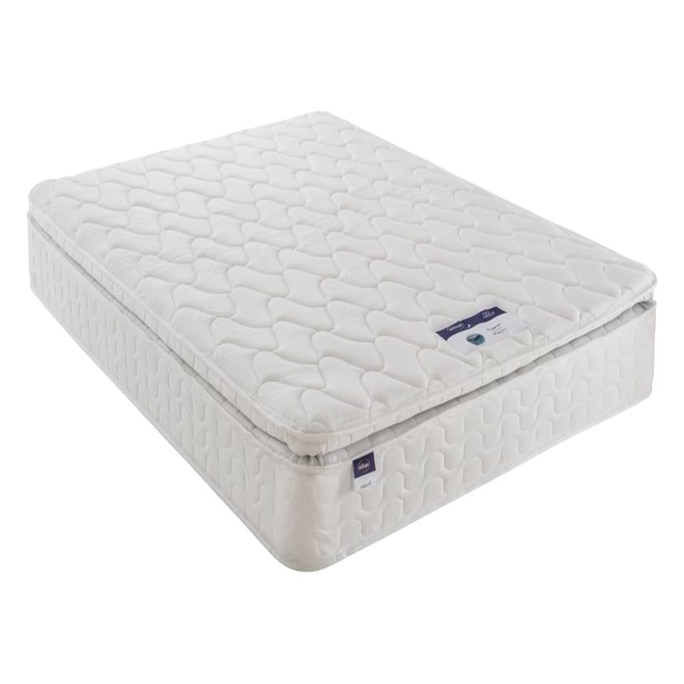 image 1 of Silentnight Miracoil Pillow Top Mattress White | Single