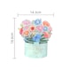 image 2 of Floral Charm in Blue Vase 3D Pop Up Greeting Card
