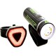 image 2 of AWE AWEBlast 530 Lumens Super Bright USB Rechargeable Bike Light Set Front/Rear