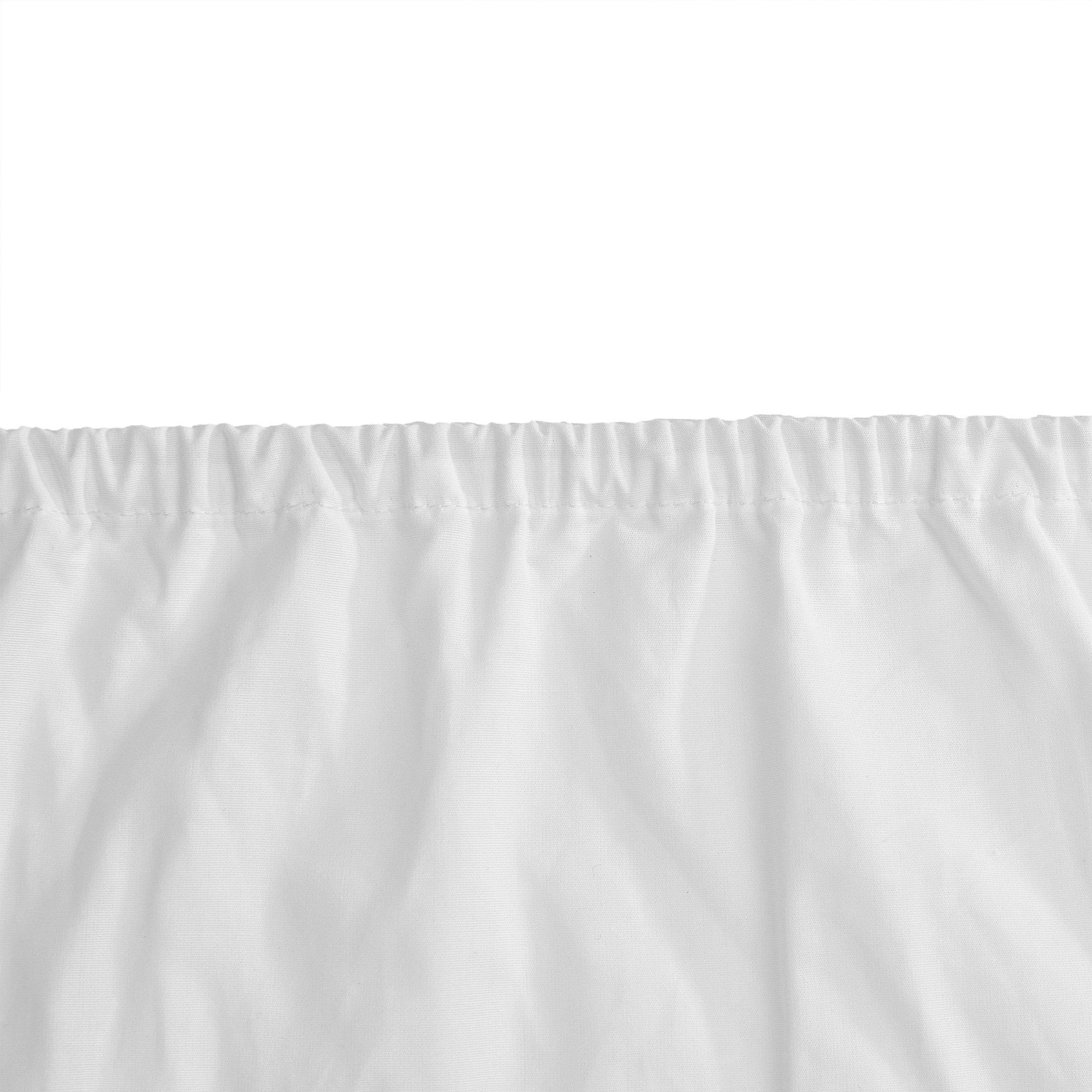 Hotel Pure Luxury 4 Star Fitted Sheet White Double