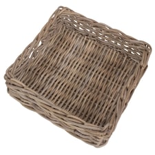 Square Rattan Serving Basket Brown | Brown