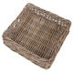 image 1 of Square Rattan Serving Basket Brown | Brown