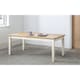 image 1 of Ivory and Oak Classic Coffee Table | White | White