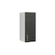 image 1 of JD Greta Kitchen Wall Unit 300mm Storage Cabinet With Doors and Shelf 30cm - Dark Grey Matt