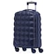 image 1 of Flight Knight Bubble Suitcase - Ryanair easyJet Jet2 Approved - 8 Wheel Carry Cabin Hardcase 55x35x20cm Blue | Navy | Cabin Bag