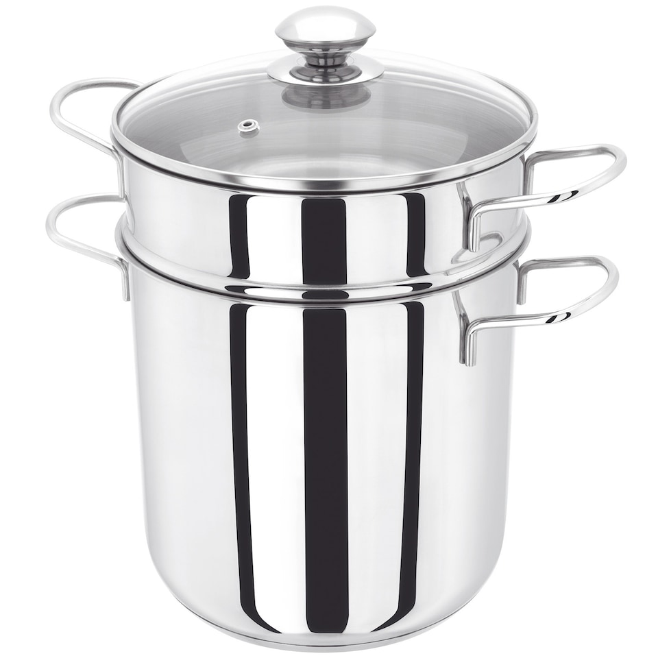 image 1 of Judge 20cm Pasta Pot with Draining Insert 5.2 Litres