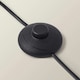 image 5 of ValueLights Camden Black Tripod Floor Lamp Black Shade & Bulb Black