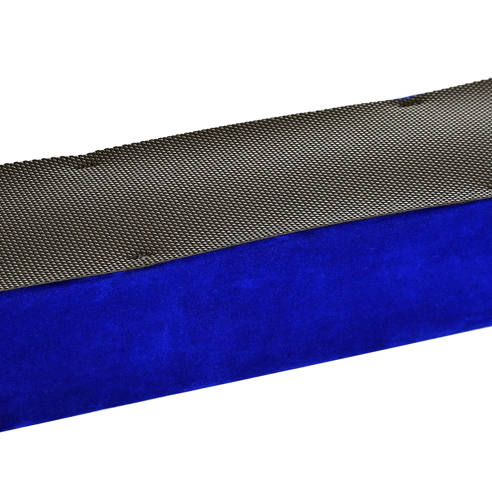 image 1 of HOMCOM 2.1M 7FT Gymnastics Folding Balance Beam Home Gym Training Exercise Sports - Blue | Blue