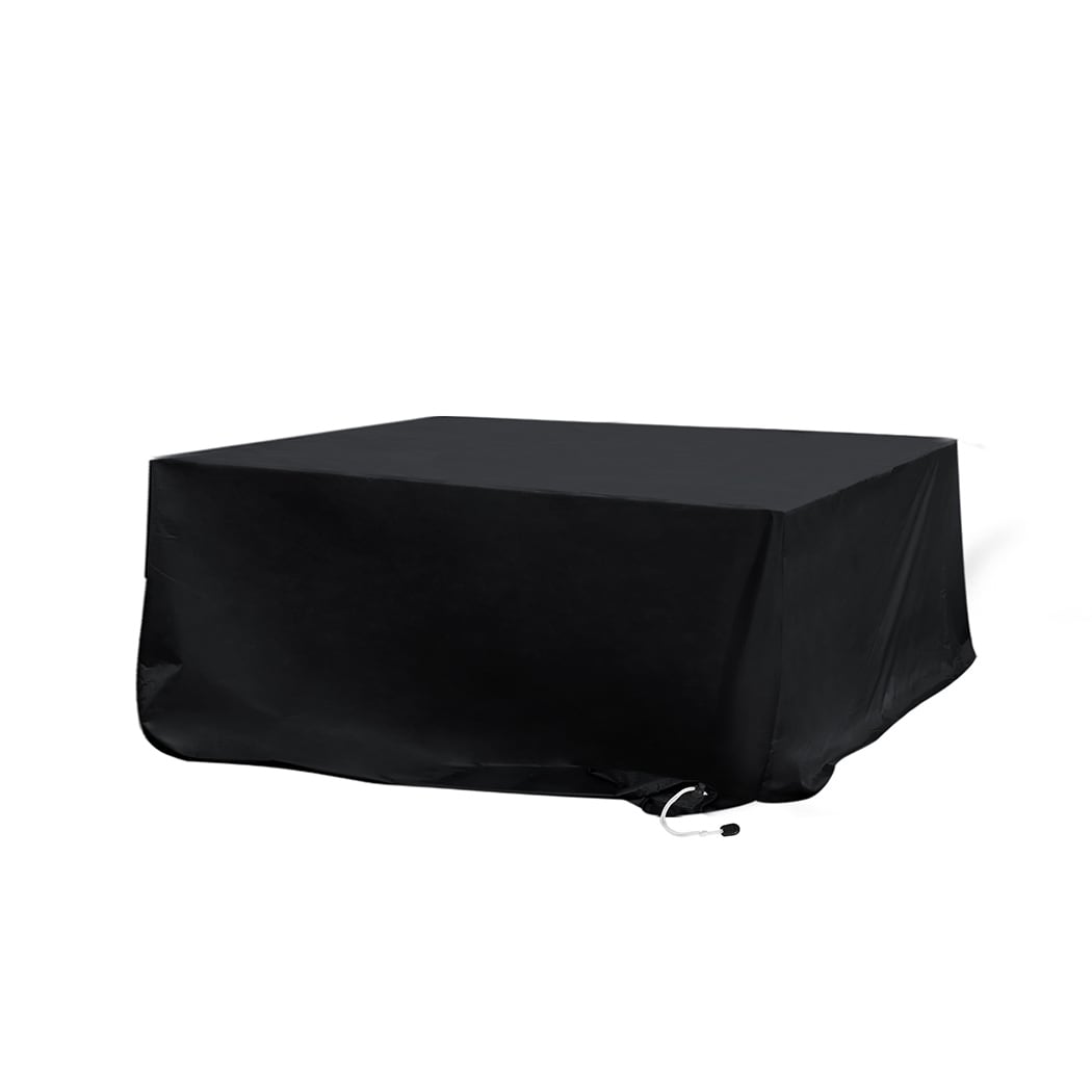 Marlow Outdoor Furniture Cover Garden Patio Waterproof Rain UV Protector | Black | 213cm