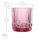image 3 of Bormioli Rocco America '20s Water Glasses - 300ml - Lilac Rose - Pack of 6 | Pink | Lilac Rose