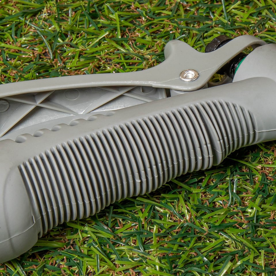 image 1 of 6 Function Soft Grip Garden Hose Pipe Spray | Green | Green